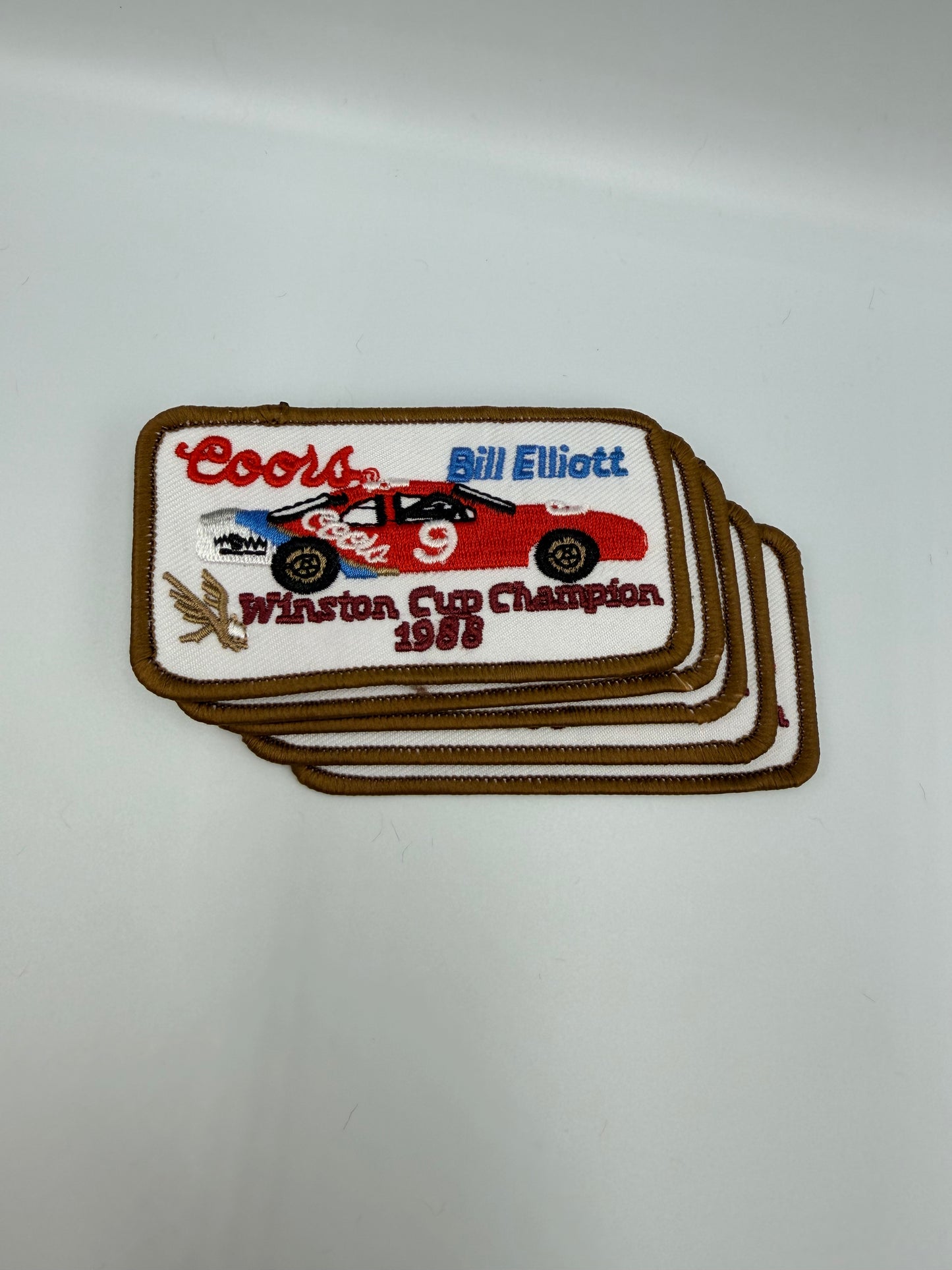"Coors Bill Elliot" Iron on Patch