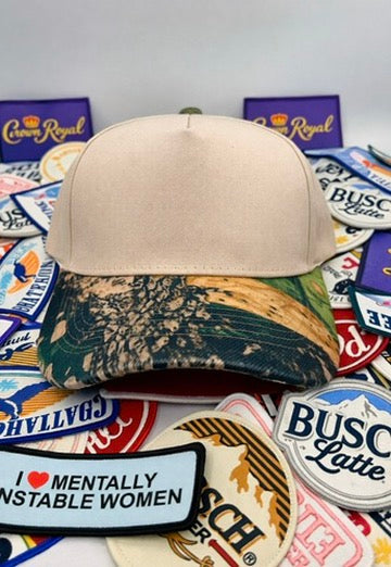 Build-A-Kap Two-Tone Twill Blank Hat Camo