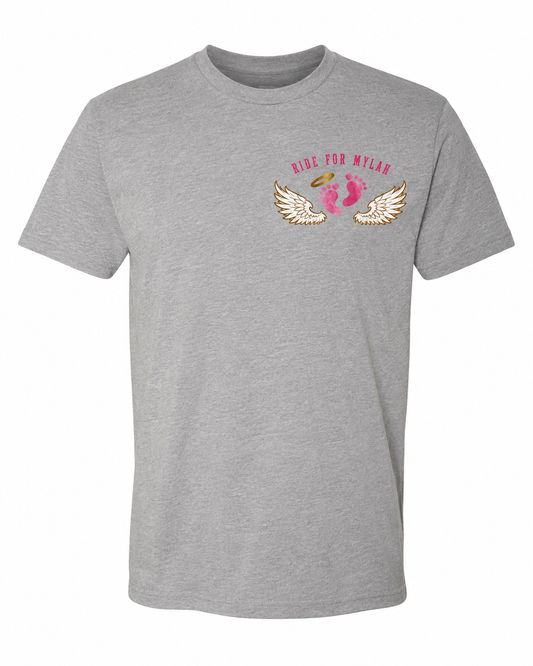 5M Bull Riding Team Event Tee — Ride for Mylah