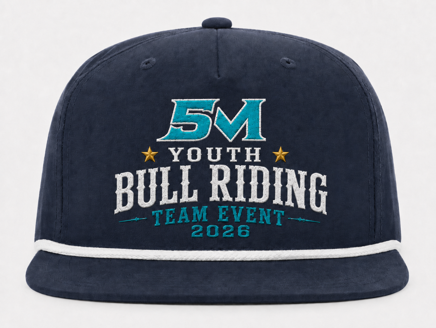 5M Youth Bull Riding Team Event Flat Bill Hat — Ride for Mylah