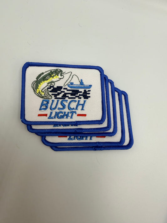 "Bass Busch" Iron on Patch
