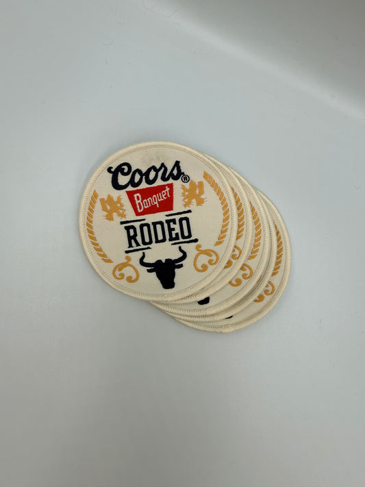 "Coors Rodeo Patch" Iron on Patch
