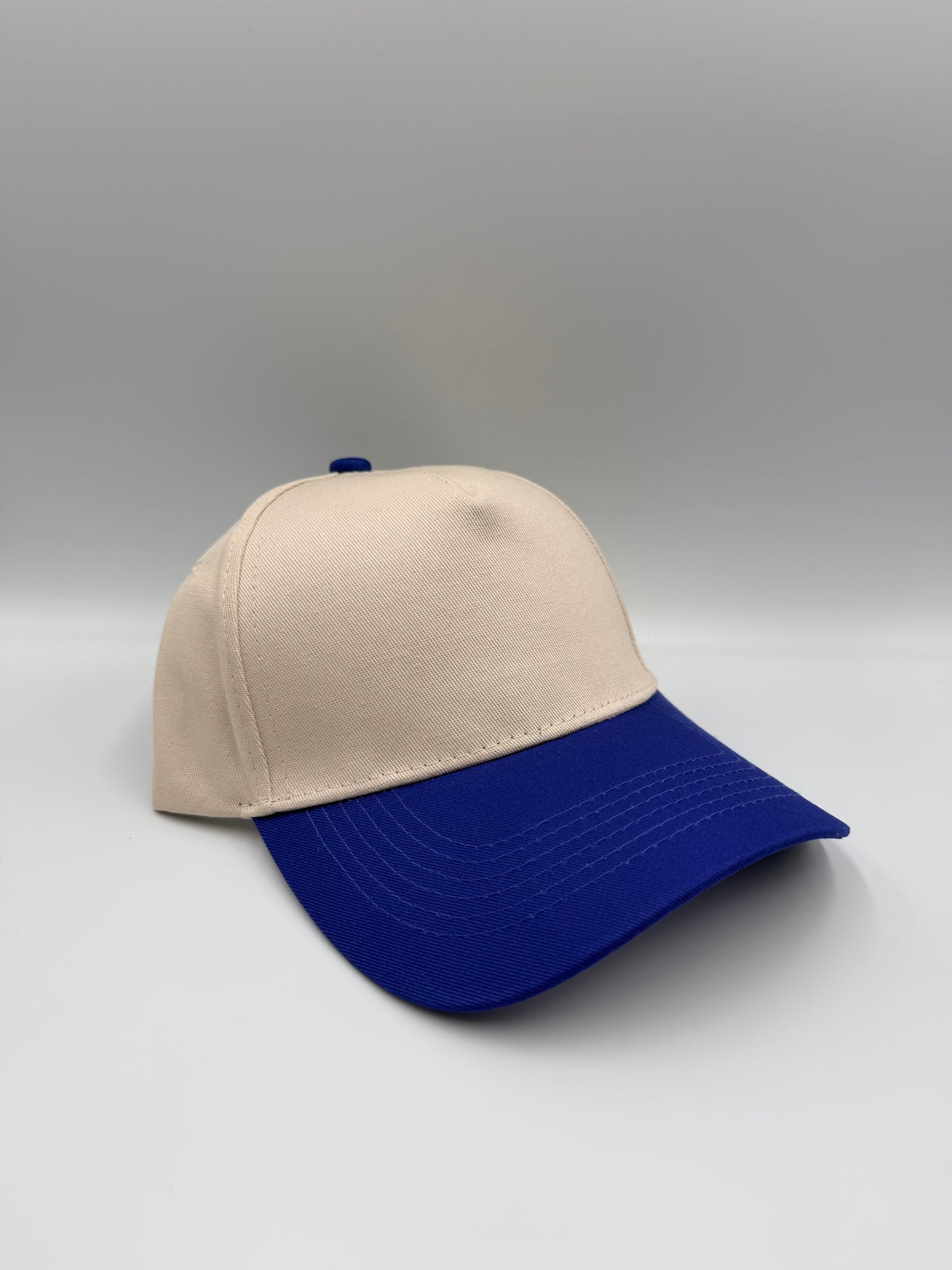 Build-A-Kap Two-Tone Twill Blank Hat Blue