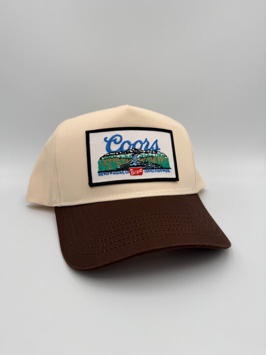 Brown Bill Beer Hat 001